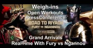 Road To Riyadh Fury vs Ngannou Road To Riyadh Fury vs Ngannou