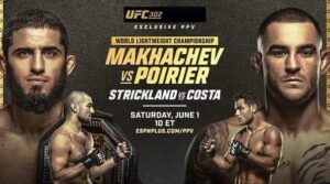 UFC 302 Makhachev vs Poirier
