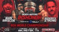 Watch ROH Wrestling Death Before Dishonor PPV 7/26/2024 Online July 26th 2024 Full Show Free